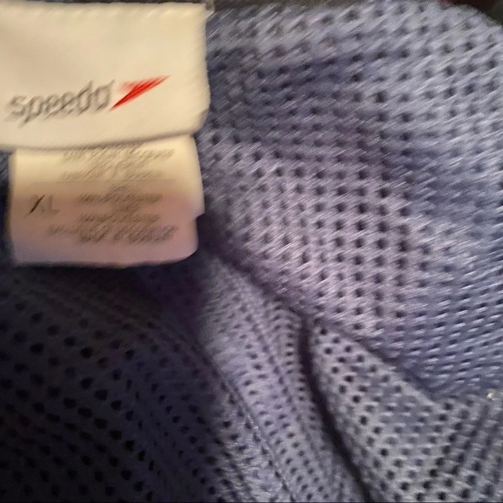 Speedo Sz XL Blue Shorts Swim Trunks